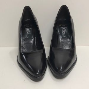 Baldan Made in Italy Brown Leather High Heel Pump